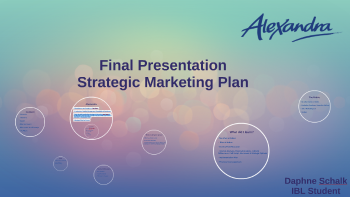 Final Presentation Strategic Marketing Plan by Daphne Schalk on Prezi