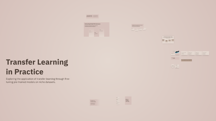Transfer Learning in Practice by Marwa MD on Prezi
