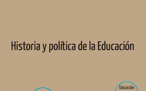 Historia y política de la Educación by julieta martinez on Prezi