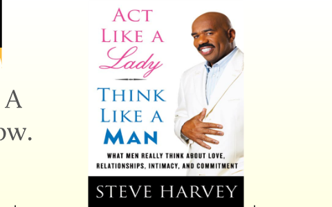 Act Like A Lady Think Like A Man by Diamond Burton on Prezi