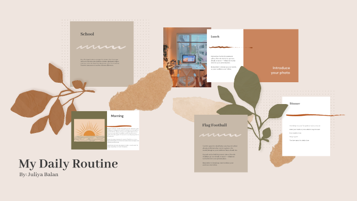 My daily routine by Juliya Balan on Prezi