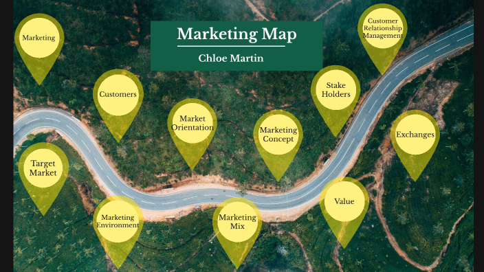 Marketing Map Clean Marketing Map by Chloe Martin on Prezi