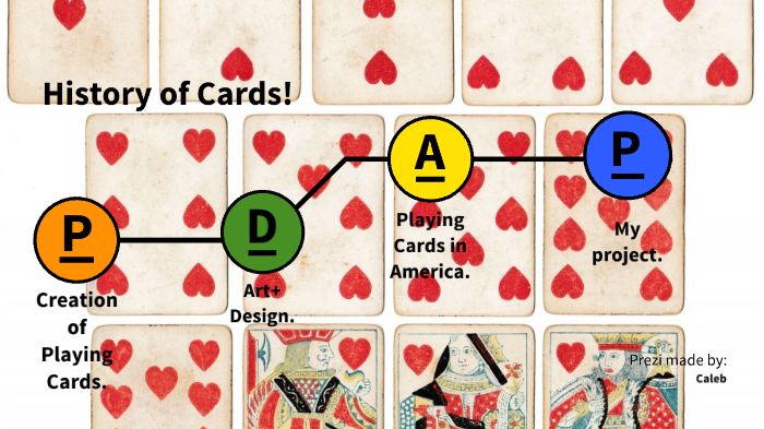 First Cards Created The History of Playing Cards by Constin Con on Prezi