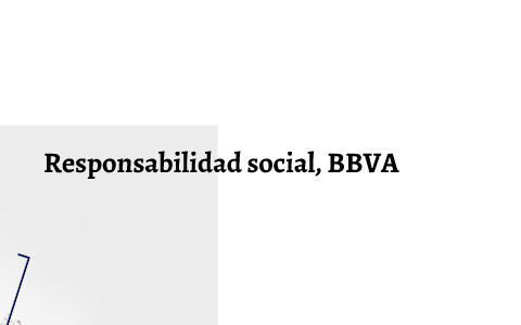 Responsabilidad Social, BBVA By Jhon Henandez