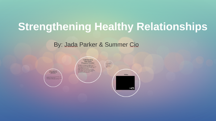Strengthening Healthy Relationships by Jonathan Nguyen on Prezi