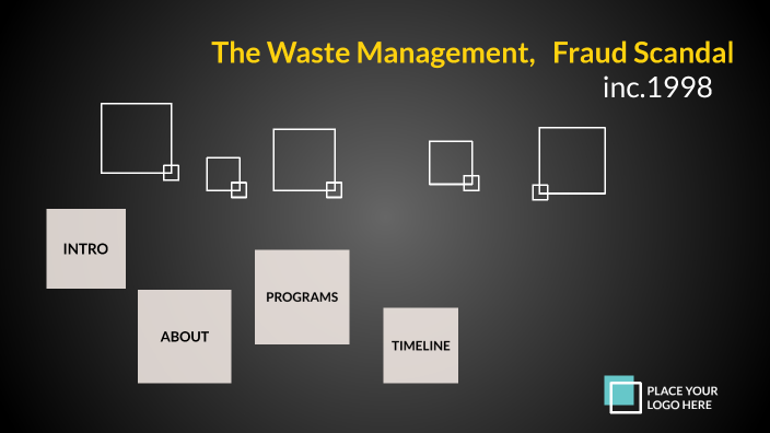 waste management scandal 1998 case study