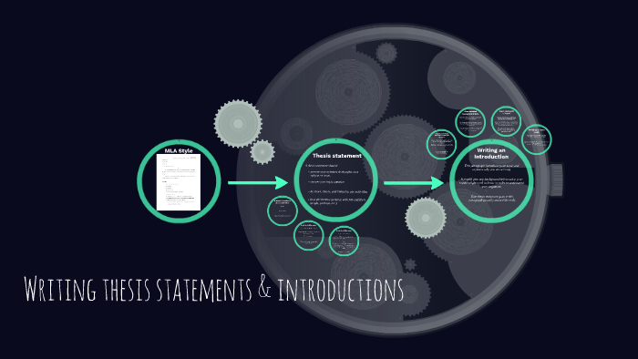 Writing thesis statements & introductions by Kat Posada on Prezi
