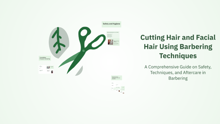 Cutting Hair and Facial Hair Using Barbering Techniques by Charlotte ...