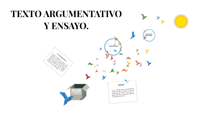 TEXTO ARGUMENTATIVO Y ENSAYO. by Yuliana Vega Caicedo on Prezi
