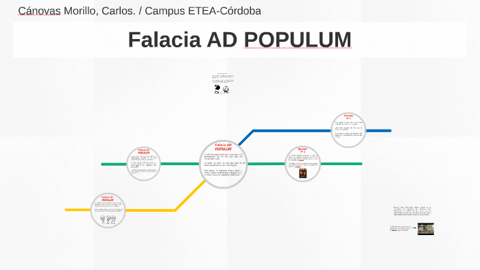 Populum ejemplo ad argumentum Argumentum ad