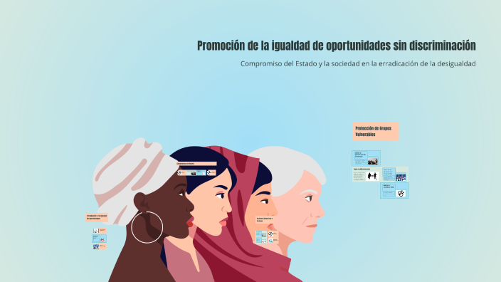 Promoción de la igualdad de oportunidades sin discriminación by María ...