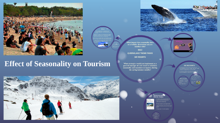 does seasonality affect tourism