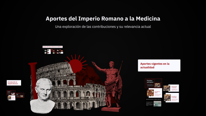 Aportes del Imperio Romano a la Medicina by on Prezi