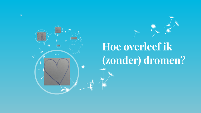 Hoe overleef ik (zonder) dromen? by Emma van den Wildenberg on Prezi