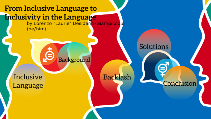 Inclusive Language by Yloren27 . on Prezi