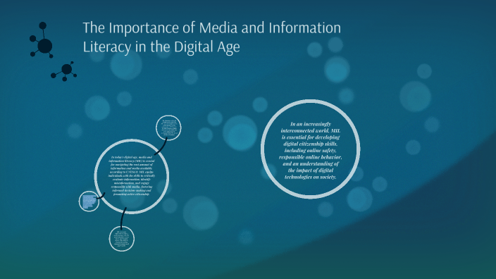 The Importance of Media and Information Literacy in the Digital Age by ...
