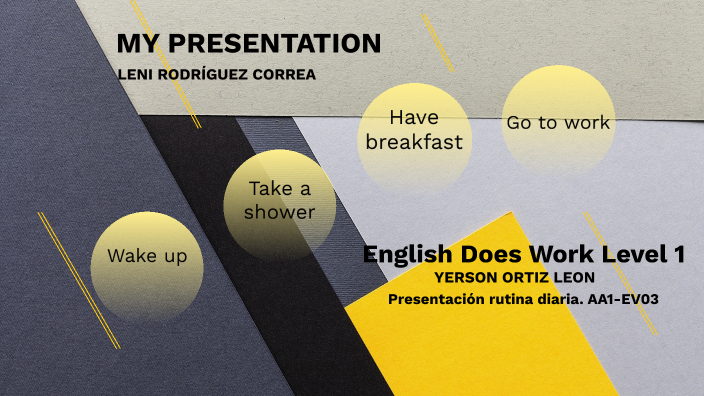English presentation by LENI RODRIGUEZ on Prezi