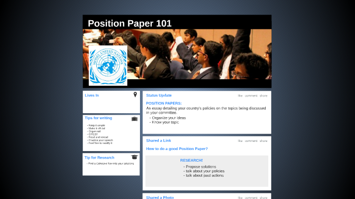 Position Paper 101 by CG S on Prezi