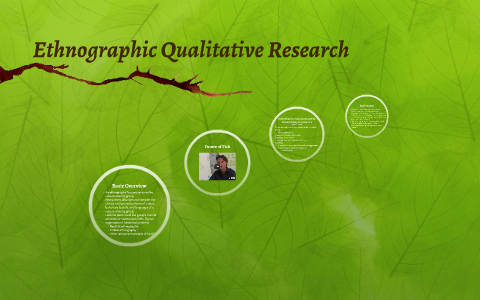 qualitative research ethnography