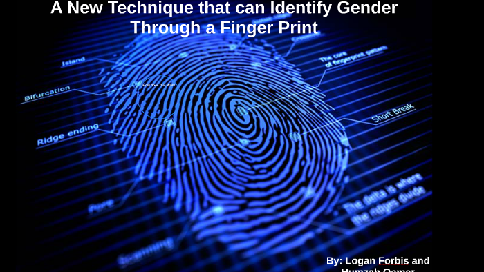 A New Technique that can Identify Gender Through a Finger Pr by Logan ...