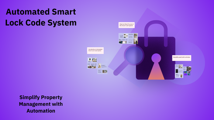 Automated Smart Lock Code System by ABDELALI OUTTALB on Prezi