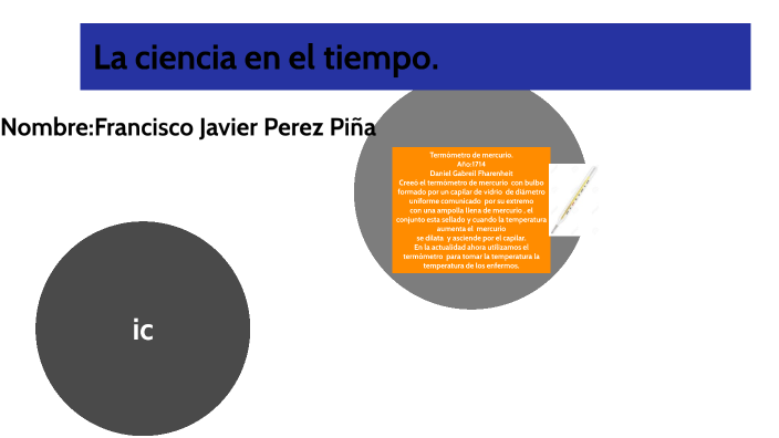 La ciencia en el tiempo by Javo Perez on Prezi
