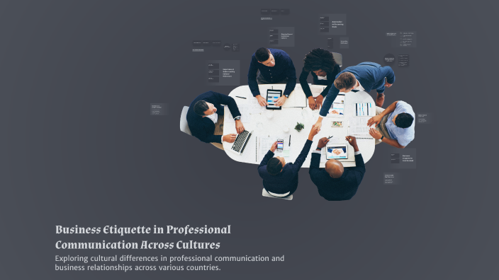 Business Etiquette in Professional Communication Across Cultures by ...