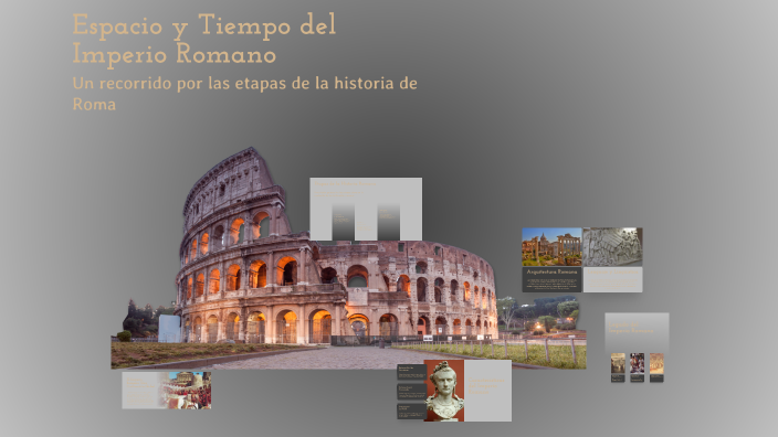 Espacio y Tiempo del Imperio Romano by Lcda. Marian Rizzo Castro on Prezi