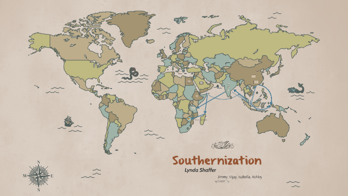 thesis of southernization by lynda shaffer