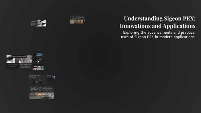 Sigeonpex Exploding Understanding Sigeon PEX: Innovations and Applications by Kārlis ...
