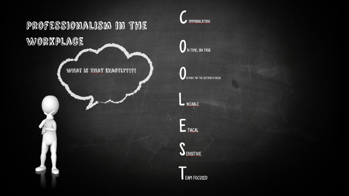 Professionalism in the Workplace by Eric Stephen on Prezi