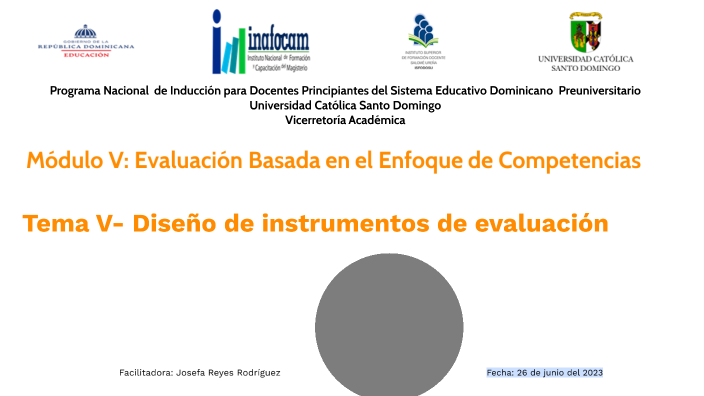 - Diseño de instrumentos de evaluación by Josefa Reyes Rodríguez on Prezi