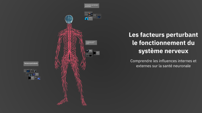 Les facteurs perturbant le fonctionnement du système nerveux by Taha ...