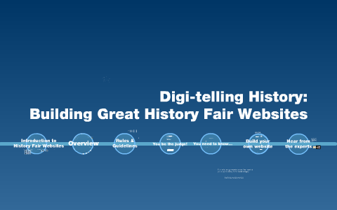 NOT CURRENT Digitelling History Building Great History Fair sites by Chicago Metro History Fair
