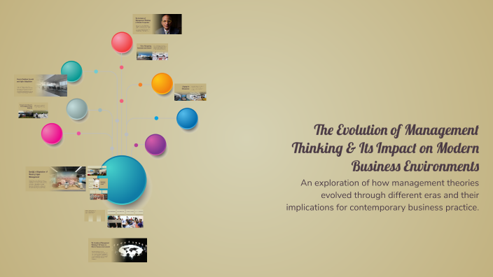 The Evolution of Management Thinking & Its Impact on Modern Business ...