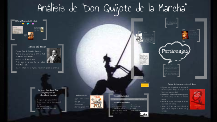 Análisis de "Don Quijote de la Mancha" by Nicole Mendives Escamilo on Prezi