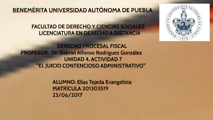 Actividad 7 El Juicio Contencioso Administrativo By ElÍas Tejeda Evangelista On Prezi 