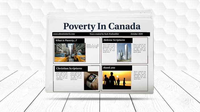 Poverty In Canada by Yash Brahmbhatt on Prezi