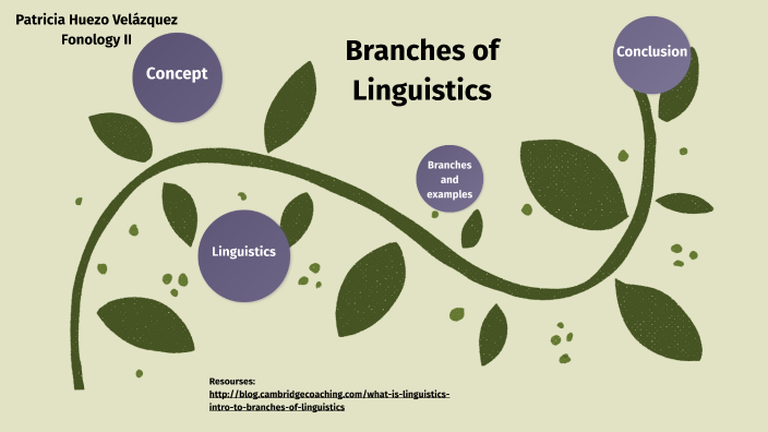 Branches Of Linguistics By Patricia Huezo Velazquez On Prezi