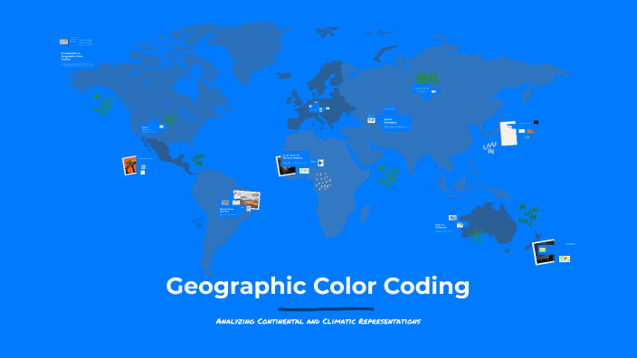 Geograpic Color Geographic Color Coding by Koen van Dijk on Prezi