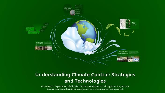 Climate Control Methods Understanding Climate Control: Strategies and Technologies by Danae ...