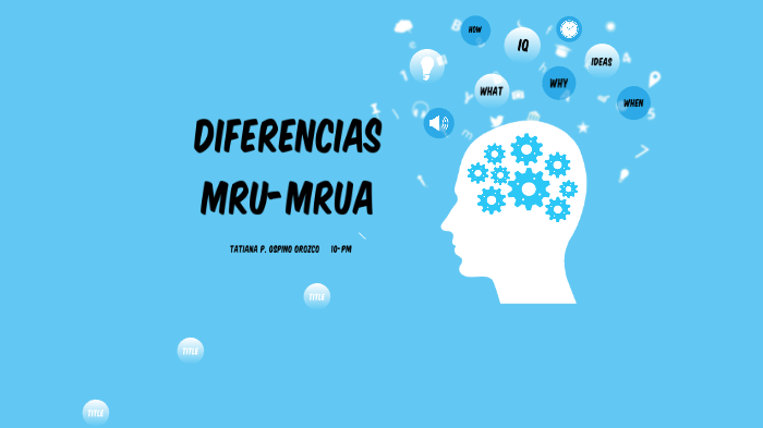 Comparación Mru Mrua By Tatiana Ospino Orozco On Prezi 4282