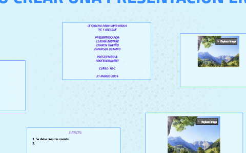 Como Crear una Presentacion de Prezi by Laura Daniela Aguirre Millan on ...