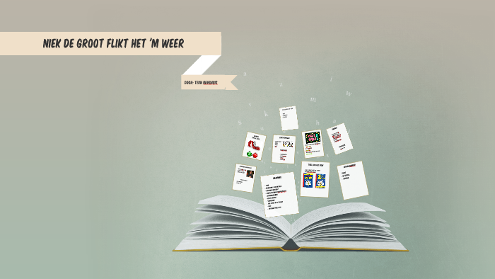 Niek de Groot flikt het 'm weer by Barry Berghuis on Prezi