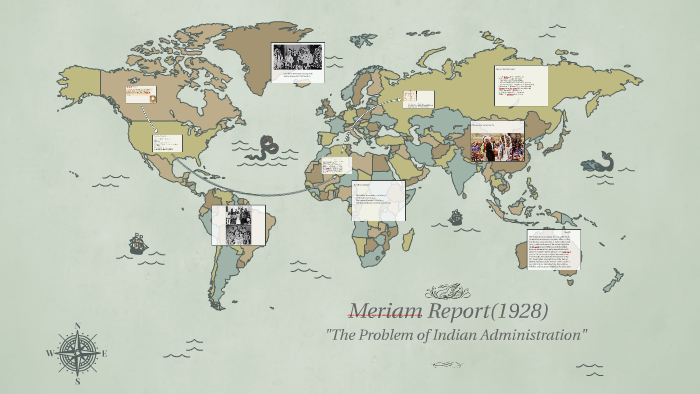 Meriam Report of 1928 recommendations