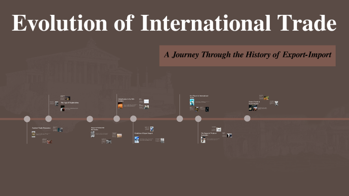 Evolution of International Trade by Amit Tradecare on Prezi