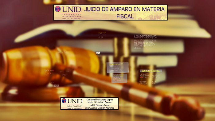 Juicio De Amparo En Materia Fiscal By Dayanhel Fernandez On Prezi 9889