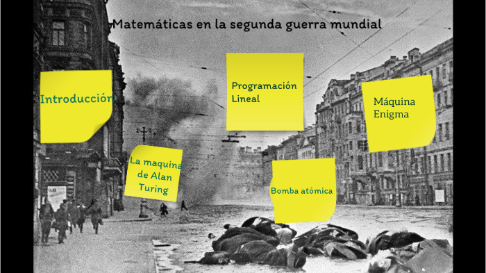 Matemáticas en la segunda guerra mundial by David Rojas on Prezi