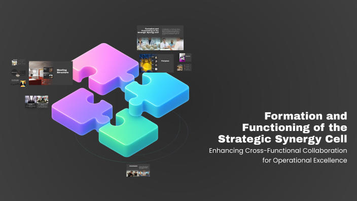 Formation and Functioning of the Strategic Synergy Cell by Rohan ...