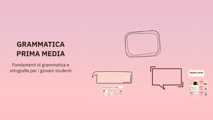 GRAMMATICA PRIMA MEDIA by IC VILLAGGIO COPPOLA CASTEL VOLTURNO on Prezi